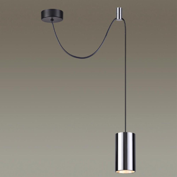 3897/1 L-VISION ODL20 225 черный/хром/металл Подвесной св-к с доп. креплением GU10 50W LUCAS