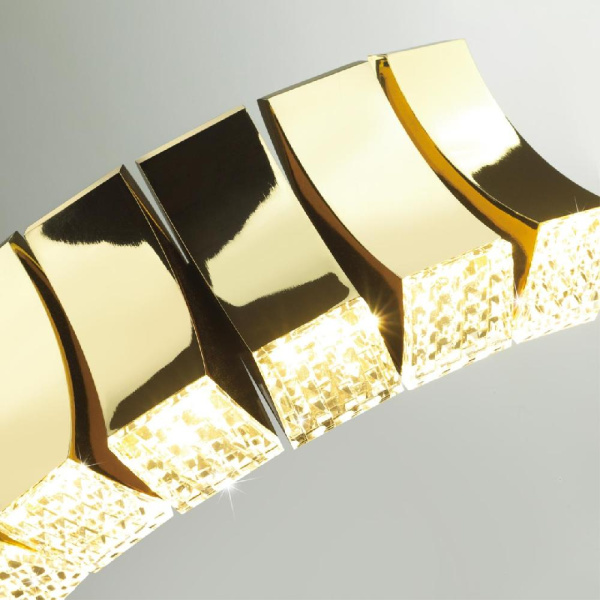 4994/12WL L-VISION ODL23 373 золотой/металл/акрил Бра LED 12W 3000K ASTURO