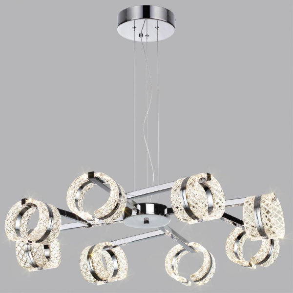 5029/53L L-VISION ODL24 577 хром/металл/акрил Люстра LED 53W 4000K 3744лм MIRAGE