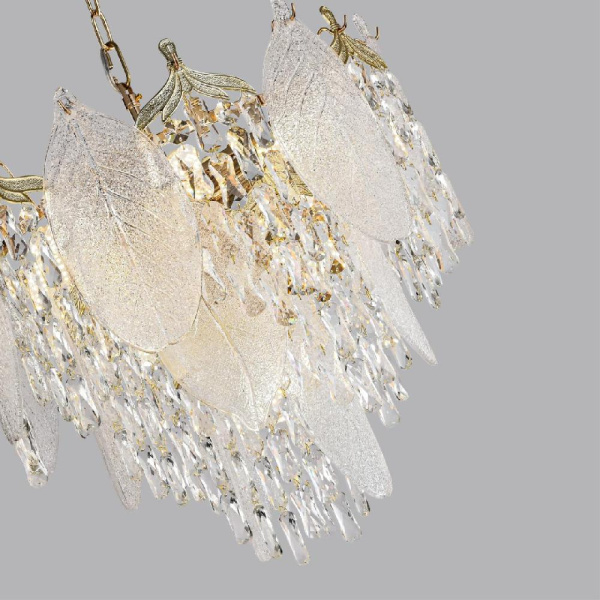 5049/11 HALL ODL24 511 золото/прозрачный/металл/хрусталь/стекло Люстра E14 11*40W TEARS