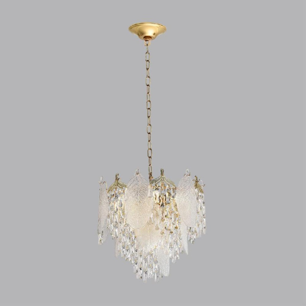 5049/11 HALL ODL24 511 золото/прозрачный/металл/хрусталь/стекло Люстра E14 11*40W TEARS