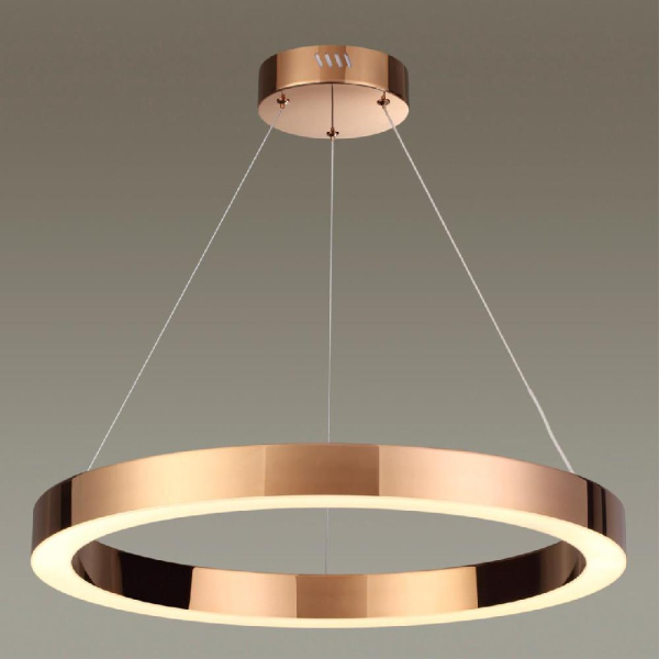 3885/35LA L-VISION ODL20 113 полированное золото/металл Подвесной светильник LED 4000K 42W 2100Лм 220V (2 вида крепления) BRIZZI