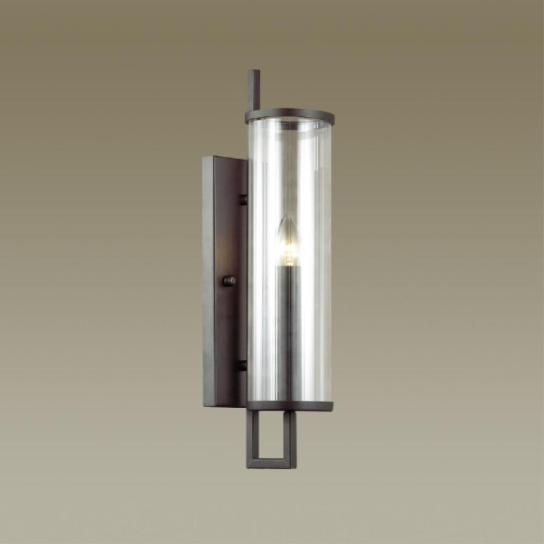 4654/1W COUNTRY ODL20 691 черный/прозрачный Бра E14 60W 220V RENA