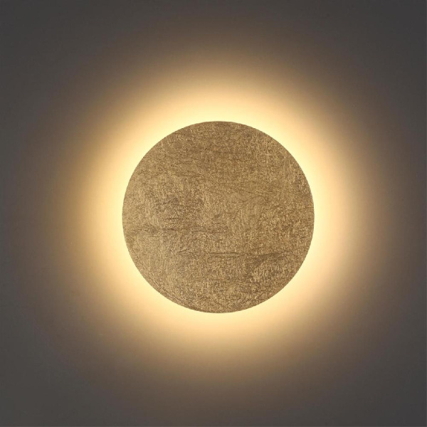 3561/6WL HIGHTECH ODL18 359 золот. фольг-ние Настен. св-ник IP20 LED 3000K 6W 336Лм 220V SOLARIO