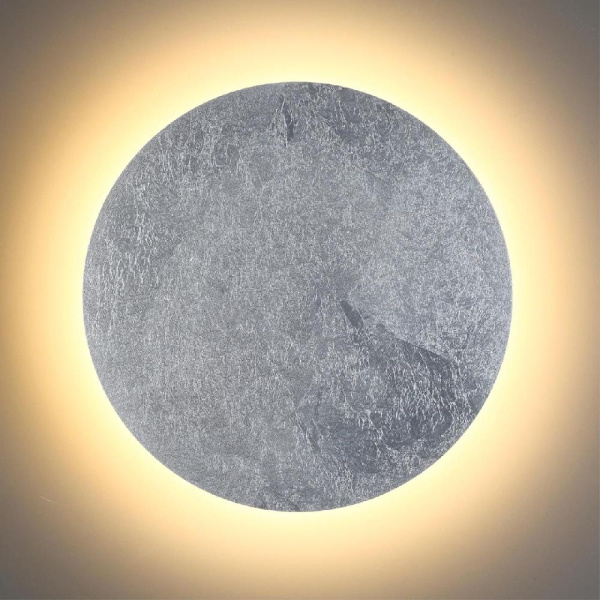 3562/12WL HIGHTECH ODL18 359 серебр фольг-ние Настен. свет-ник IP20 LED 3000K 12W 672Лм 220V LUNARIO