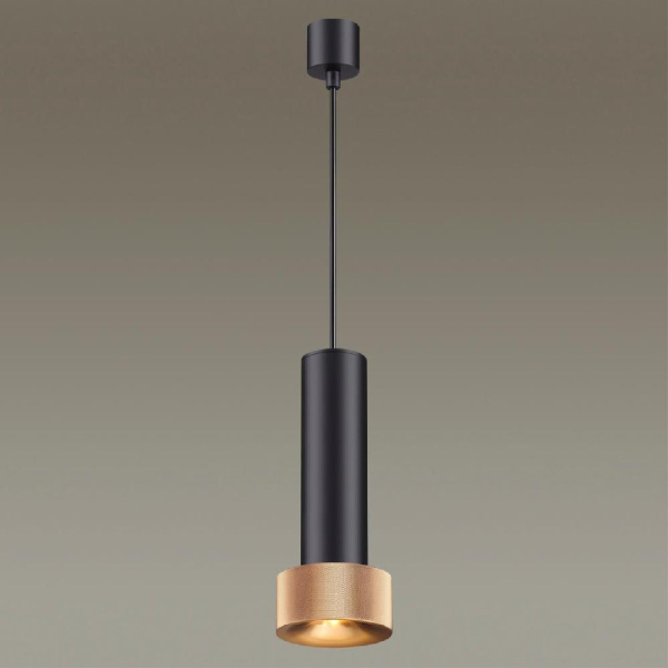 4741/5L L-VISION ODL20 473 черный/золотой Подвес GU10 5W 220V AFRA