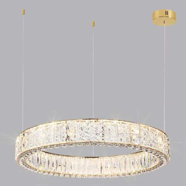 5071/100L HALL ODL24 613 золото/прозрачный/металл/хрусталь/стекло Люстра LED 100W 3700K VERSION