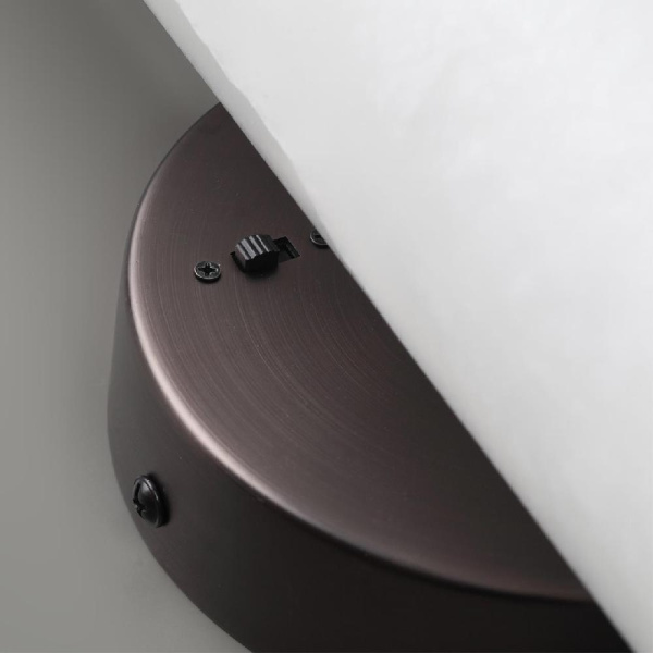 6675/12WL L-VISION ODL24 216 Настенный светильник темная латунь/металл/алебастр IP20 LED 12W 540Лм 3000K/4000K MARBELLA