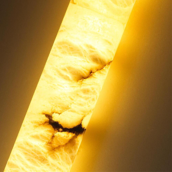 6686/15L L-VISION ODL24 219 Подвесной светильник темная брашированная латунь/металл/алебастр IP20 LED 21W 3000/4000 MARBELLA