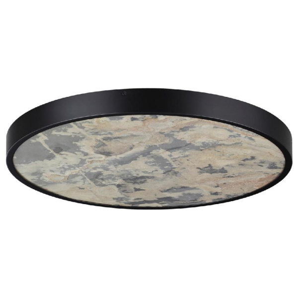 5064/50L L-VISION ODL24 531 черн./серо-беж./металл/натур.камень/акрил Настен.-потолочн. cветил. с переключ.цветов.темпер. LED 50W 3000К/4000K/6000K BE