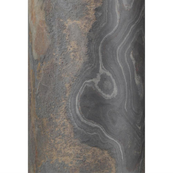 5064/1A MODERN ODL24 528 античн.бронза/серо-беж./металл/натур.камен."шпон" Подвес E27 LED 1*10W BERGI