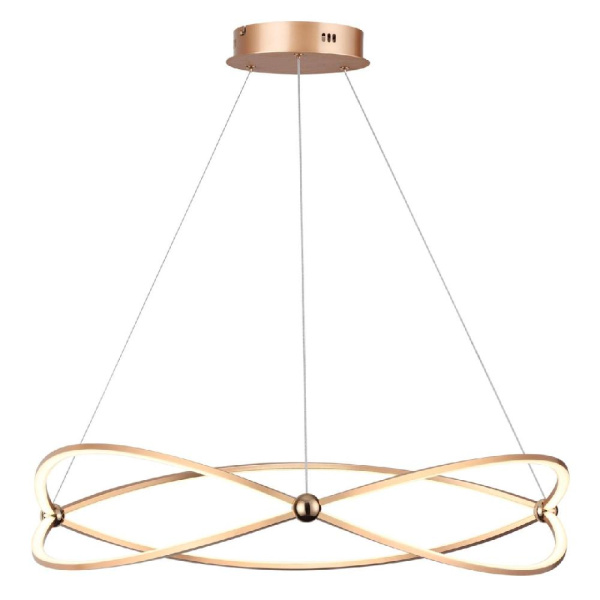 4730/54L L-VISION ODL20 248 золотой/прозрачный Люстра LED 4000K 54W 220V LESLA