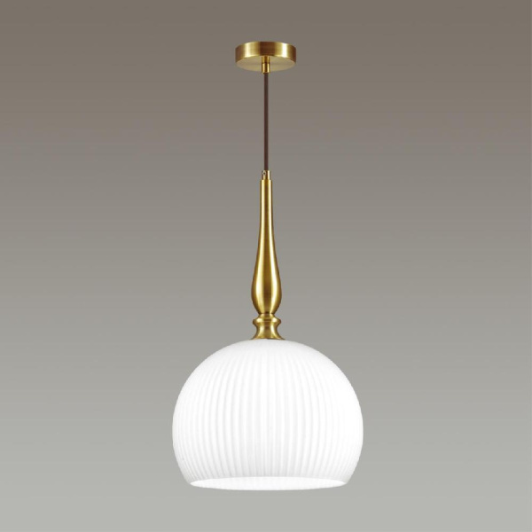 4765/1 PENDANT ODL21 491 белый/бронзовый Подвес E27 60W RUNGA