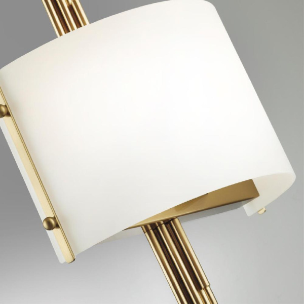 5415/2WA MODERN ODL_EX23 181 бронзовый/белый матовый/металл/стекло Бра E27 2*40W MARGARET