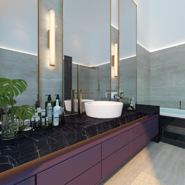 6618/12WL HIGHTECH ODL24 599 золотой/металл/акрил Настенный светильник IP54 LED 12W 4000K 220V ANTER