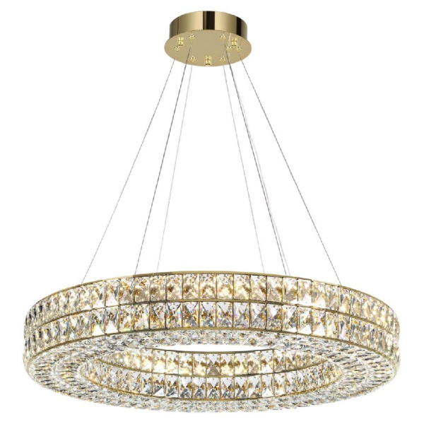 4926/85L L-VISION ODL24 597 золото/металл/хрусталь Люстра LED 85W 4000K 5074Лм PANTA