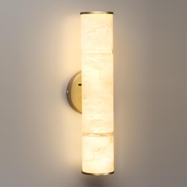 6674/12WL L-VISION ODL24 216 Настенный светильник латунь/металл/алебастр IP20 LED 12W 540Лм 3000K/4000K MARBELLA