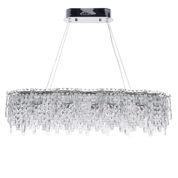 5074/14 HALL ODL24 529 хром/прозрачный/металл/хрусталь Люстра E14 14*40W ROLTA