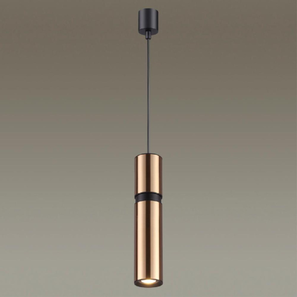 4744/5L L-VISION ODL20 473 золотой/черный Подвес GU10 5W 220V AFRA