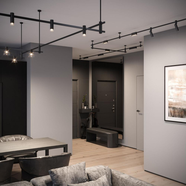 Esthetic Magnetic Трековый светильник 6W 3000K чёрный 85122/01