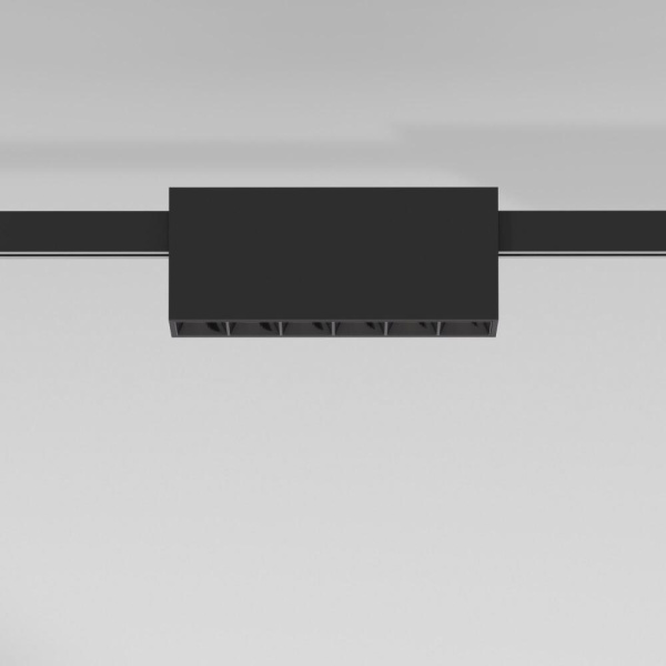 Esthetic Magnetic Трековый светильник 6W 3000K чёрный 85120/01