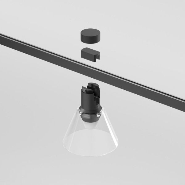 Esthetic Magnetic Трековый светильник 3W 3000K чёрный 85118/01