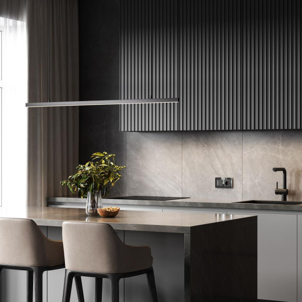 Slim Magnetic Трековый светильник 40W 4000K Milo (чёрный) 85106/01