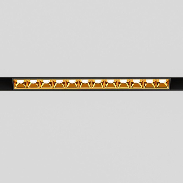 Slim Magnetic Трековый светильник 12W 4000K Artas (чёрный/золото) 85103/01