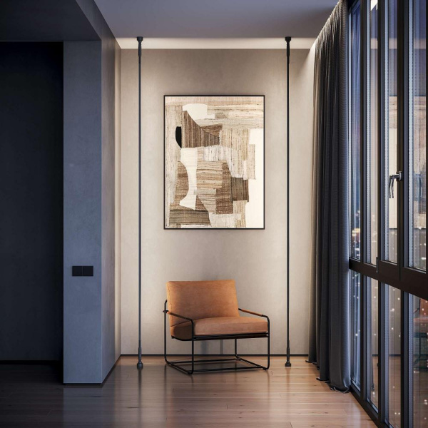 Набор креплений (2шт.) для струнного светильника 40127/LED черный, Арт. a063379 40127/LED