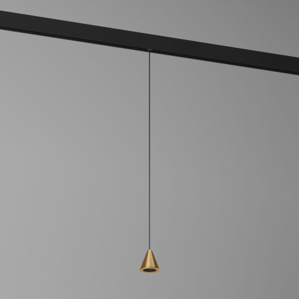 Slim Magnetic Трековый светильник 5W 4200K Event латунь 85039/01