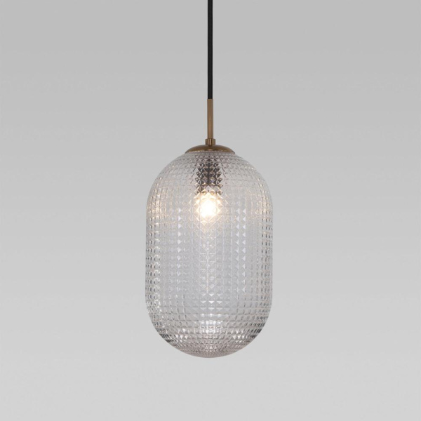 Подвесной светильник со стеклянным плафоном 50261/1 прозрачный