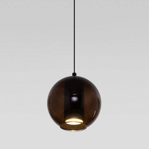 Подвесной светодиодный светильник со стеклянным плафоном 50258/1 LED шоколад