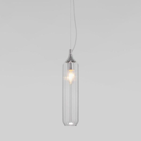 Подвесной светильник со стеклянным плафоном 50252/1 прозрачный