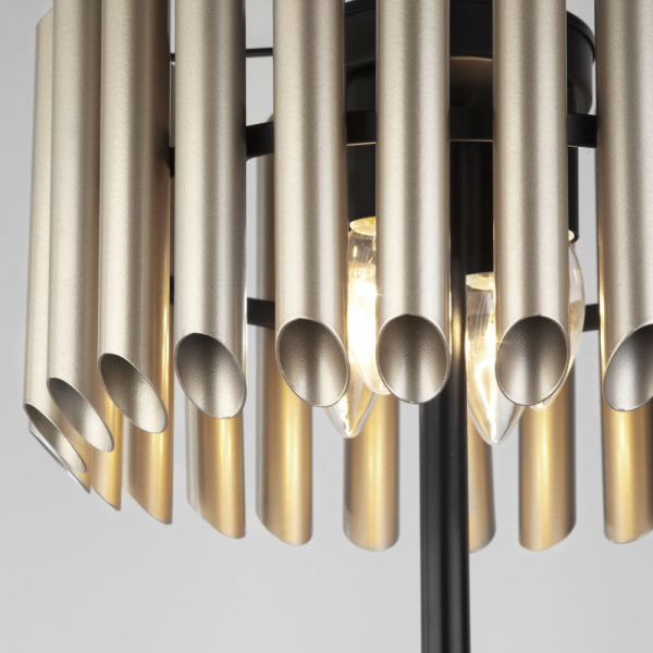 Напольный светильник с металлическим плафоном 01124/4