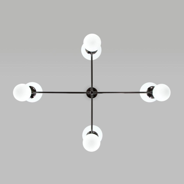 Потолочный светильник 30182/8 черный жемчуг