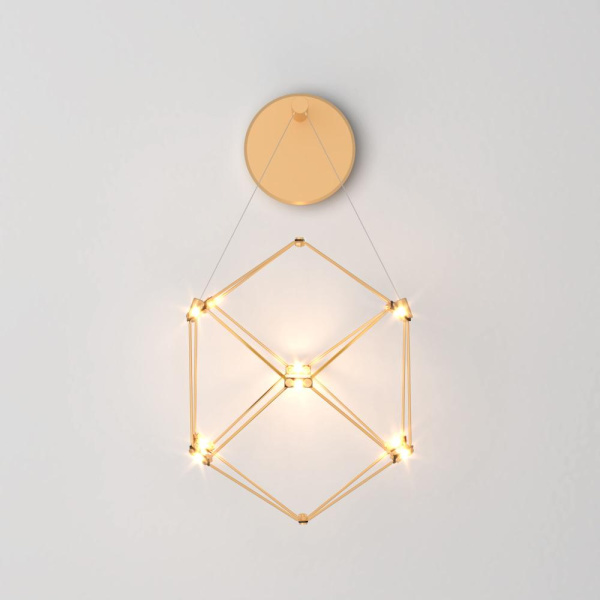 Настенный светодиодный светильник 90310/1 медь