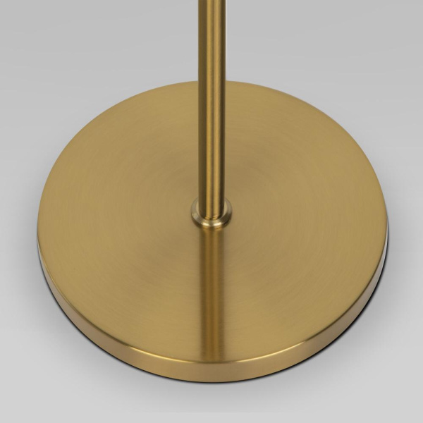 Напольный светильник с тканевым абажуром 01146/1 латунь