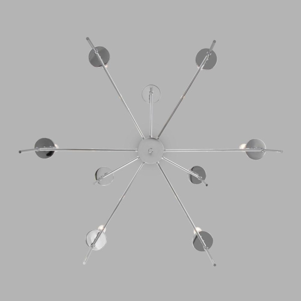 Потолочный светильник в классическом стиле 60142/9 хром