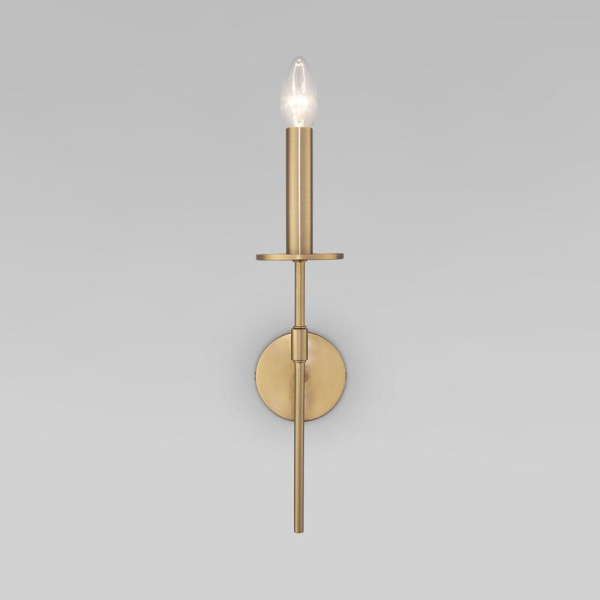 Настенный светильник в классическом стиле 60142/1 латунь