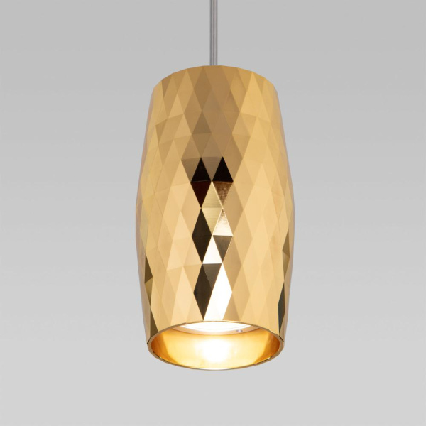 Подвесной светодиодный светильник в стиле лофт 50246/1 LED/ золото