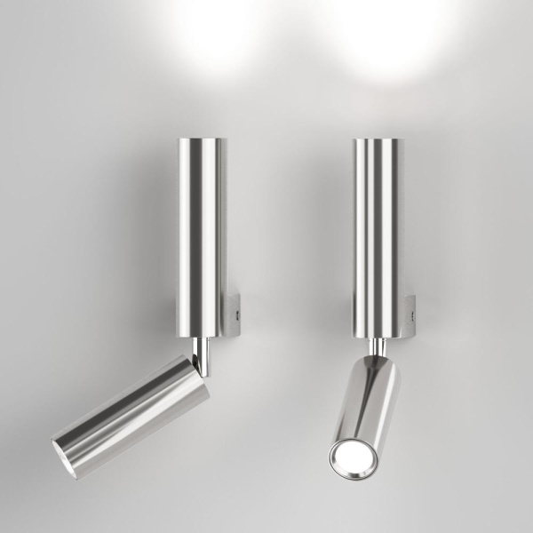 Настенный светодиодный светильник в стиле лофт 40020/1 LED хром