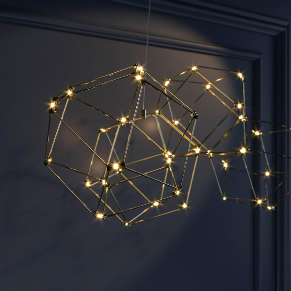 Подвесная светодиодная люстра 90168/7 медь