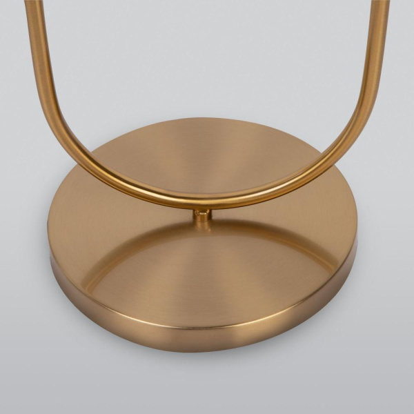 Напольный светильник со стеклянным плафоном 01139/1/ золото