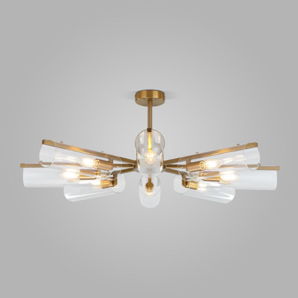 Потолочная люстра со стеклянными плафонами 70144/8