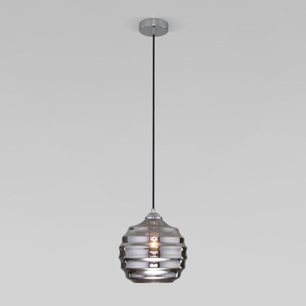 Подвесной светильник со стеклянным плафоном 50239/1 дымчатый