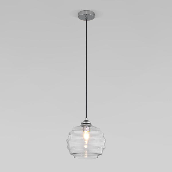 Подвесной светильник со стеклянным плафоном 50239/1 прозрачный
