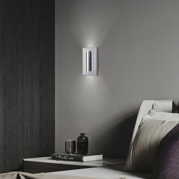 Настенный светильник в стиле лофт 70142/2 хром