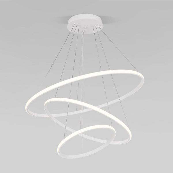 Подвесной светодиодный светильник с регулировкой цветовой температуры и яркости 90264/3 белый