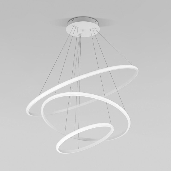 Подвесной светодиодный светильник с регулировкой цветовой температуры и яркости 90264/3 белый