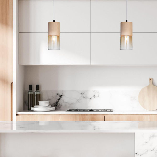 Подвесной светильник в стиле лофт 50233/1 матовое золото